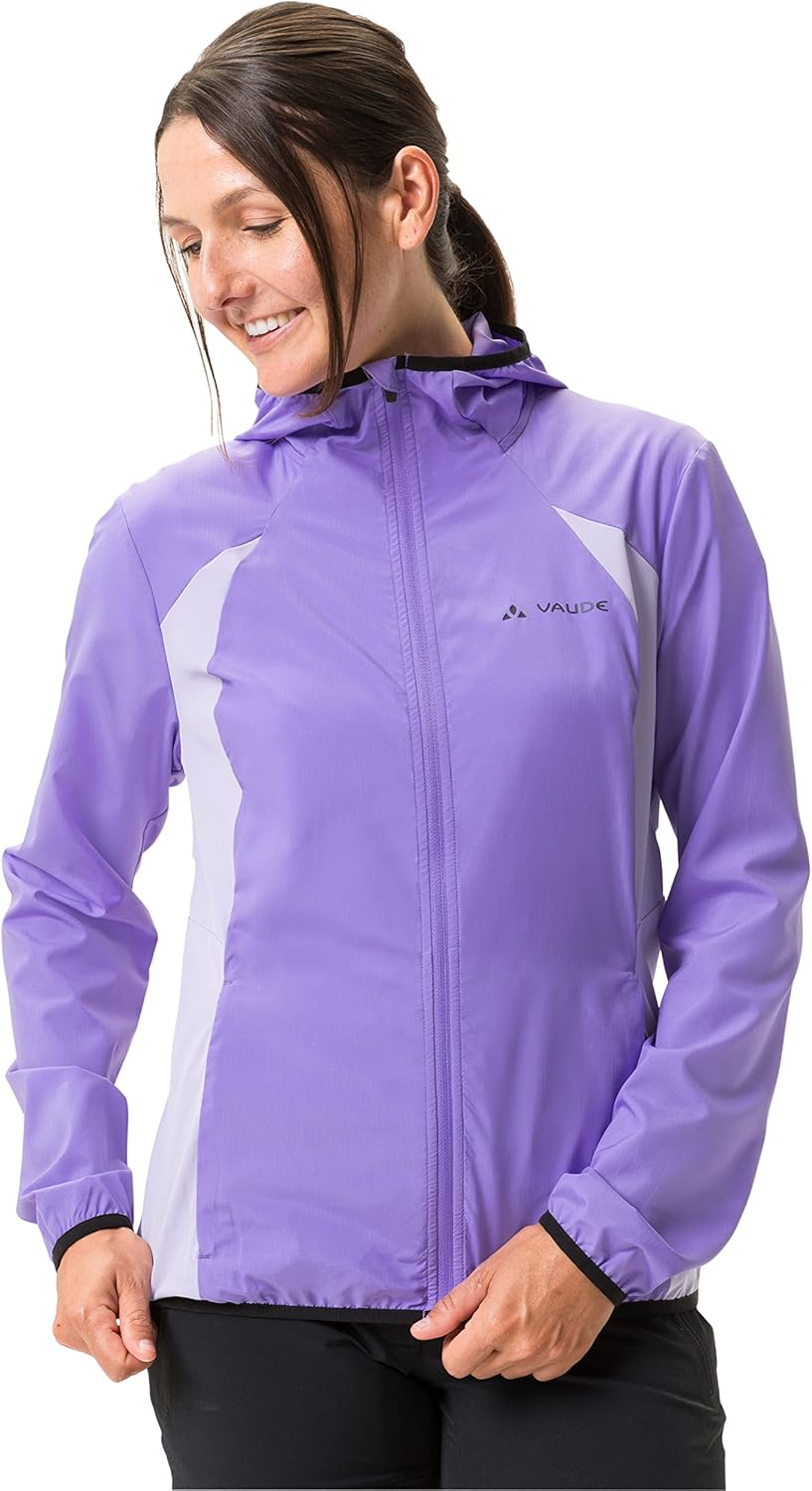 VAUDE Women's Qimsa Air Jacket - Windjacke Damen 42 limonium, 42 limonium