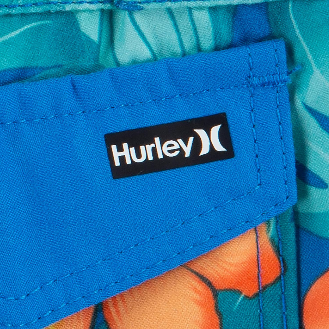 Hurley Jungen Board Shorts Boardshorts 18 Jahre Neptun Blau, 18 Jahre Neptun Blau