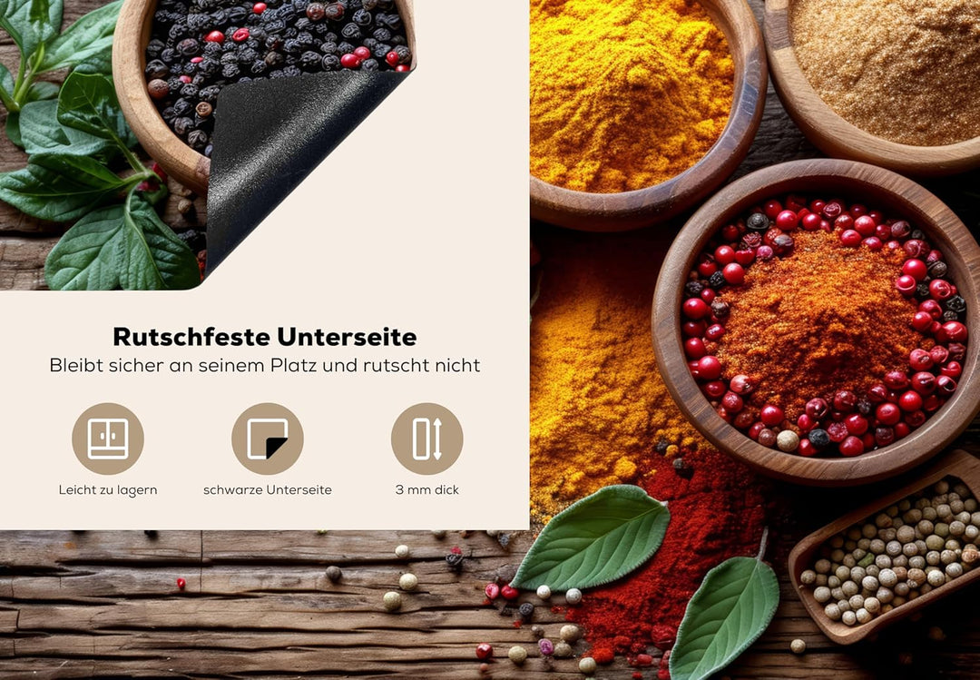 KitchenYeah© Herdabdeckplatte Einteilig Küche Ceranfeld Abdeckplatte Cerankochfeld Abdeckung Indukti