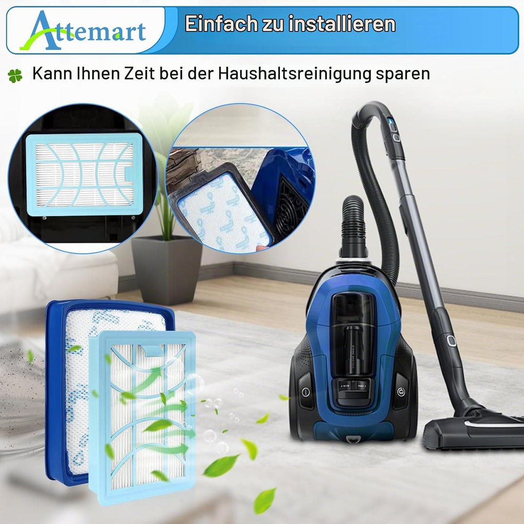 FC9741/09 Filter für Philips PowerPro Expert FC9729 FC9745 FC9744 FC9746 Staubsauger Ersatzfilter fü
