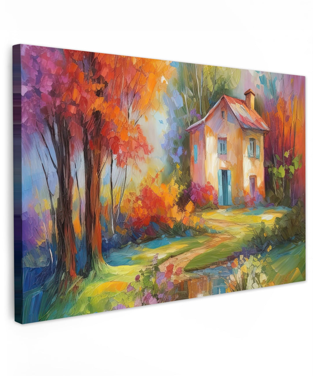 MuchoWow© Leinwandbild Gross 120x80 cm XXL Dekoration Wohnzimmer Bilder Aufhängen Wall Decoration Li