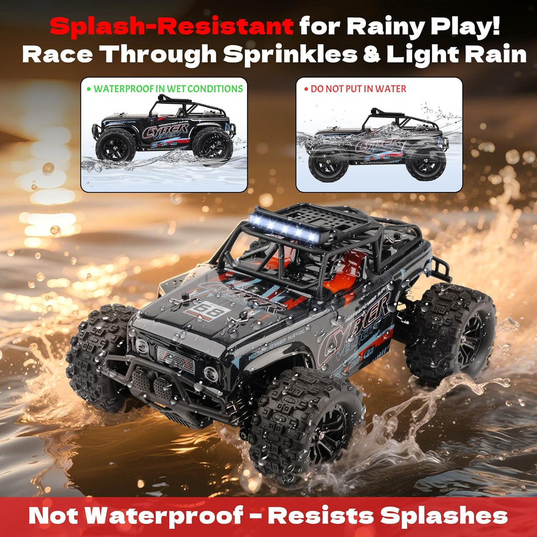 Ferngesteuertes Auto - 1:18 Scales High Speed 40KM/H RC Auto 4WD Offroad-RC-Truck 2 Batterien 2.4GHz
