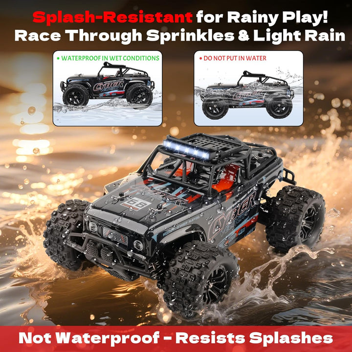 Ferngesteuertes Auto - 1:18 Scales High Speed 40KM/H RC Auto 4WD Offroad-RC-Truck 2 Batterien 2.4GHz