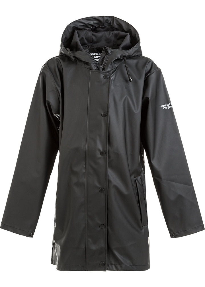 WEATHER REPORT Kinder Regenjacke Petra Jr. 128 Schwarz, 128 Schwarz