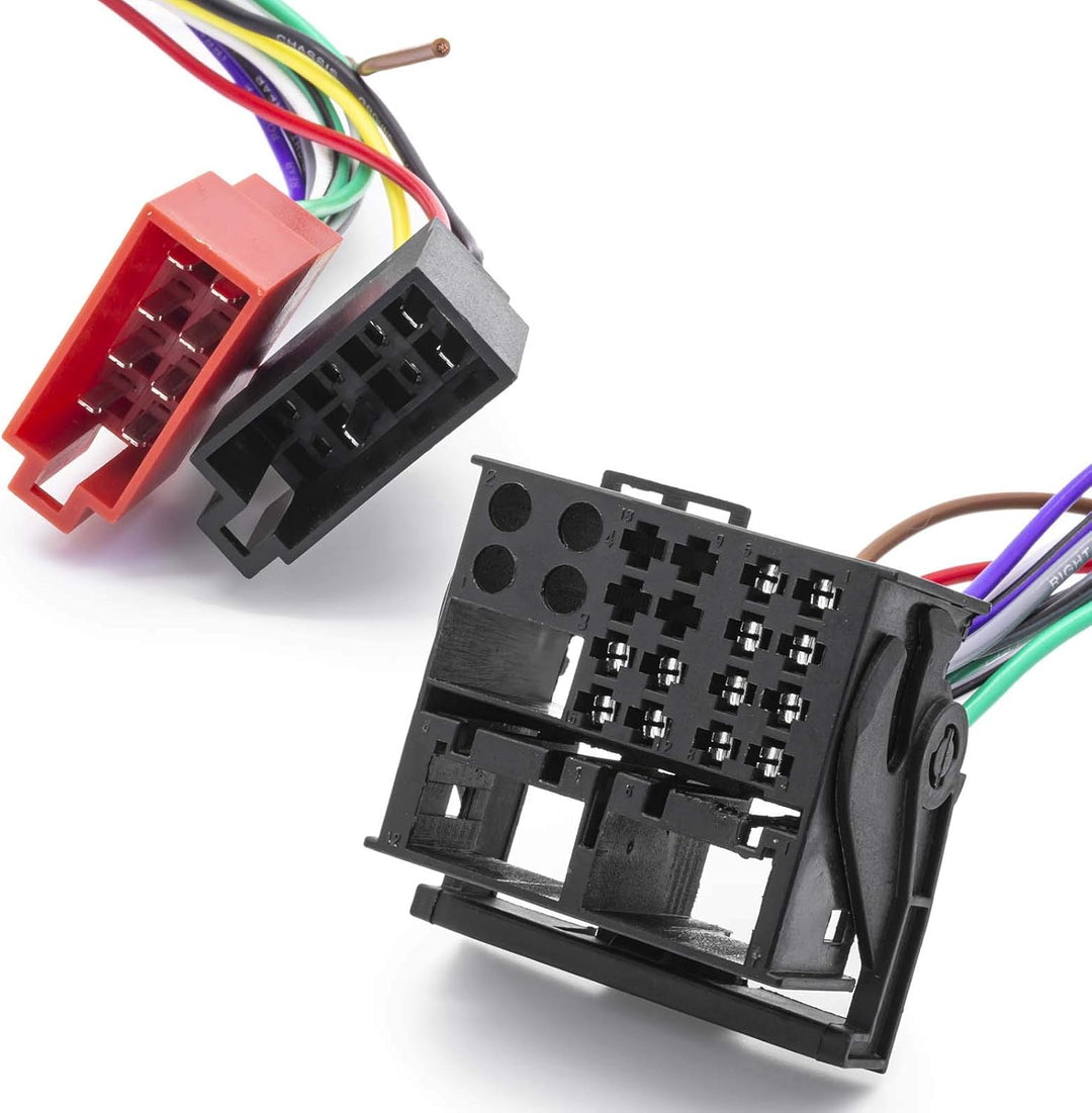 Radio Antennenadapter KFZ ISO Adapter Kabel Quadlock Most Stecker passend für VW RCD 200
