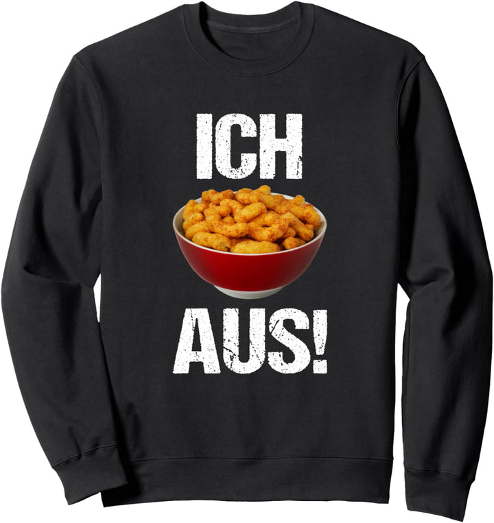 Ich Flip aus Lustiger Spruch Erdnussflips Fun Humor Sweatshirt