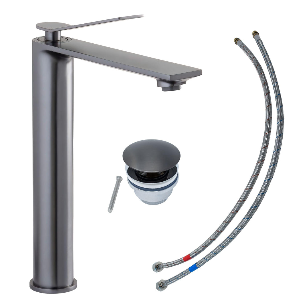 SCHÖNER WOHNEN-Kollektion Waschtischarmatur VIOLA L, Industrial, Wasserhahn geeignet für Aufsatzwasc