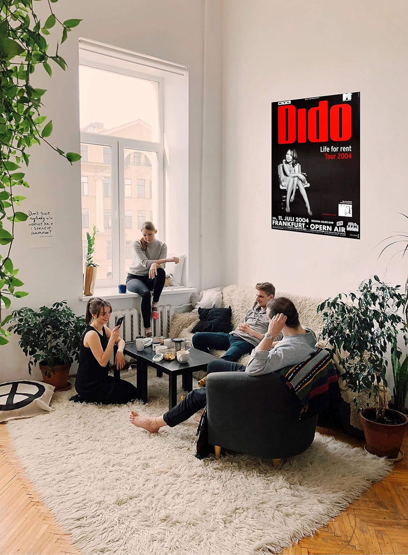 Dido - Live for Rent, Frankfurt 2004 » Konzertplakat/Premium Poster | Live Konzert Veranstaltung | D