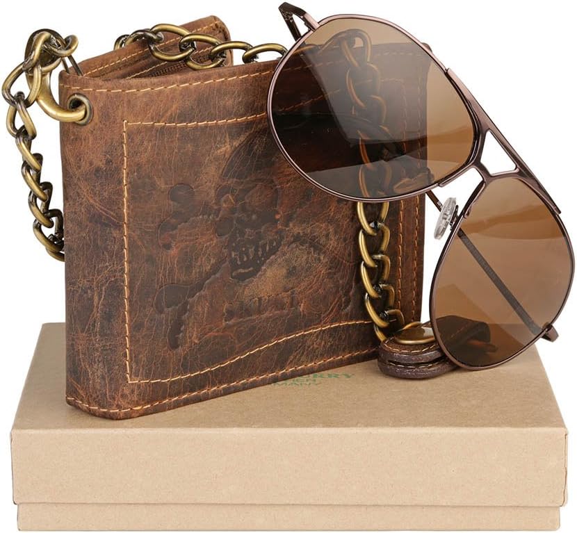 Green Burry Vintage Skull 1796, Braun, one size Sattelbraun, Sattelbraun