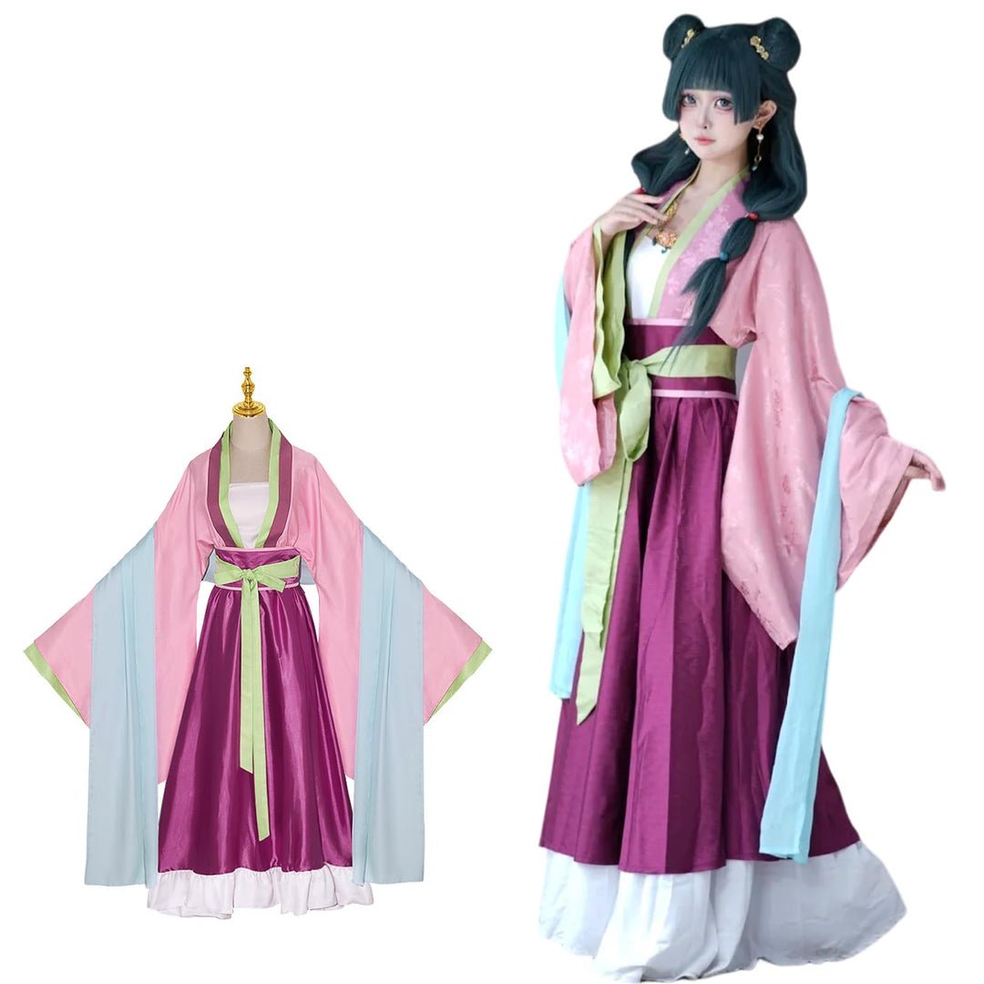 CR ROLECOS Anime The Apothecary Diaries Jinshi Cosplay Kostüm Maomao Charakter Uniform Robe Anzieh O