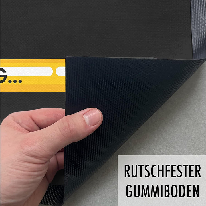 Trendation - Lustige Fussmatte mit Spruch Loading Grafik Witz Geschenkidee Witzige Fussmatten