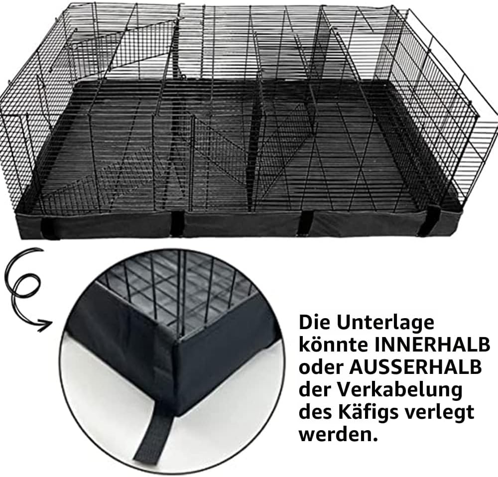Oncpcare Meerschweinchen-Käfigeinlagen, wasserdicht, für Meerschweinchen, langlebig, für Gitter, Leb