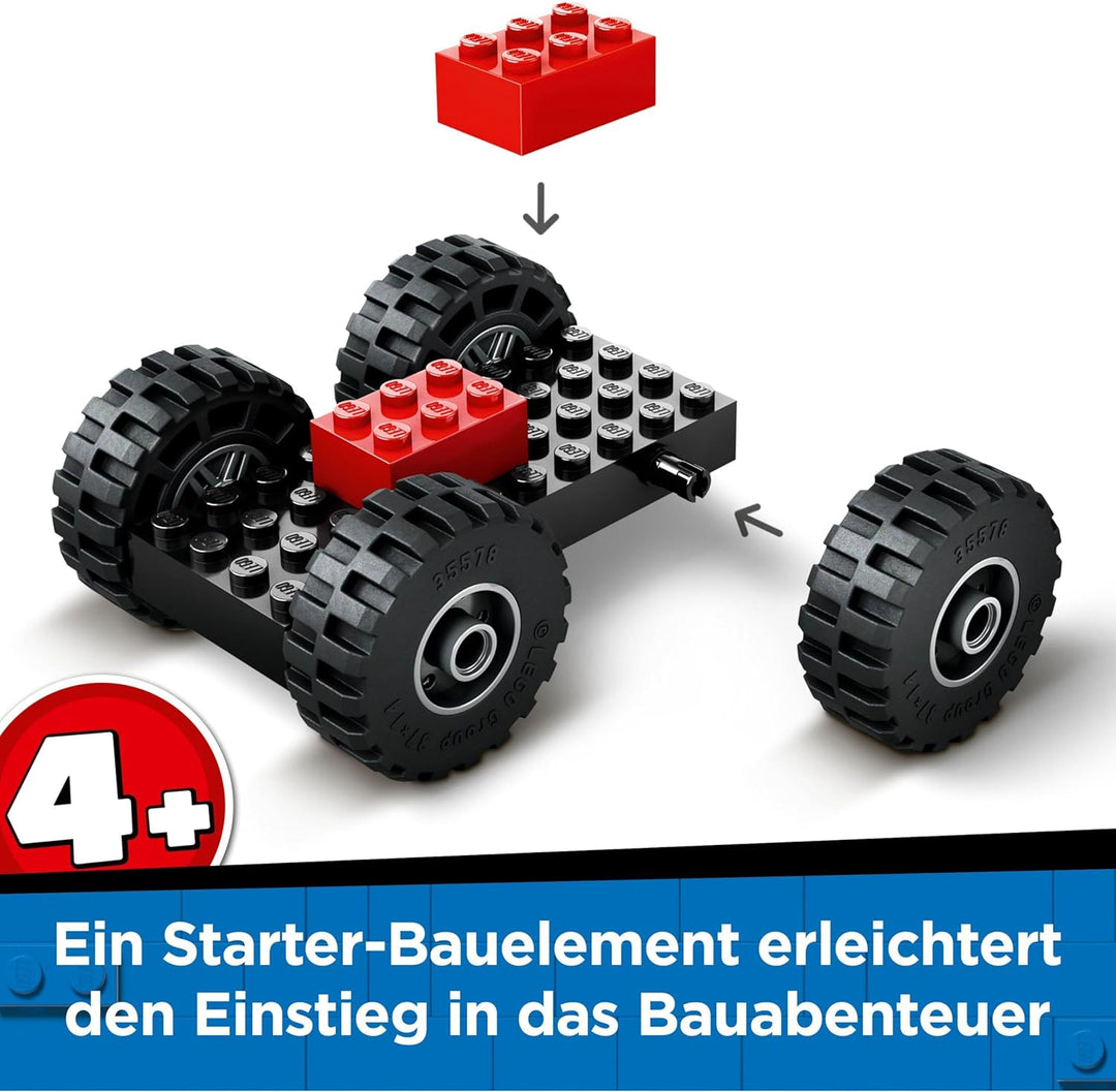 LEGO City Radlader - Spielzeugbagger für Kleinkinder, Mädchen und Jungen ab 4 Jahren - Fahrzeug Spie