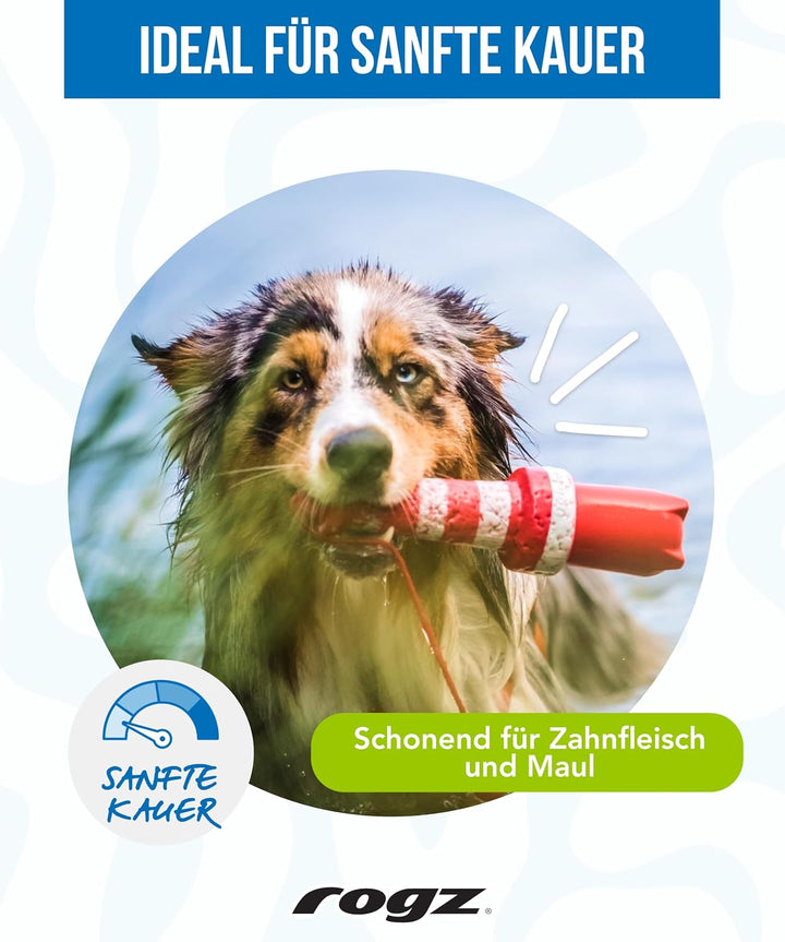 Rogz Leuchtturm Floating Hundespielzeug