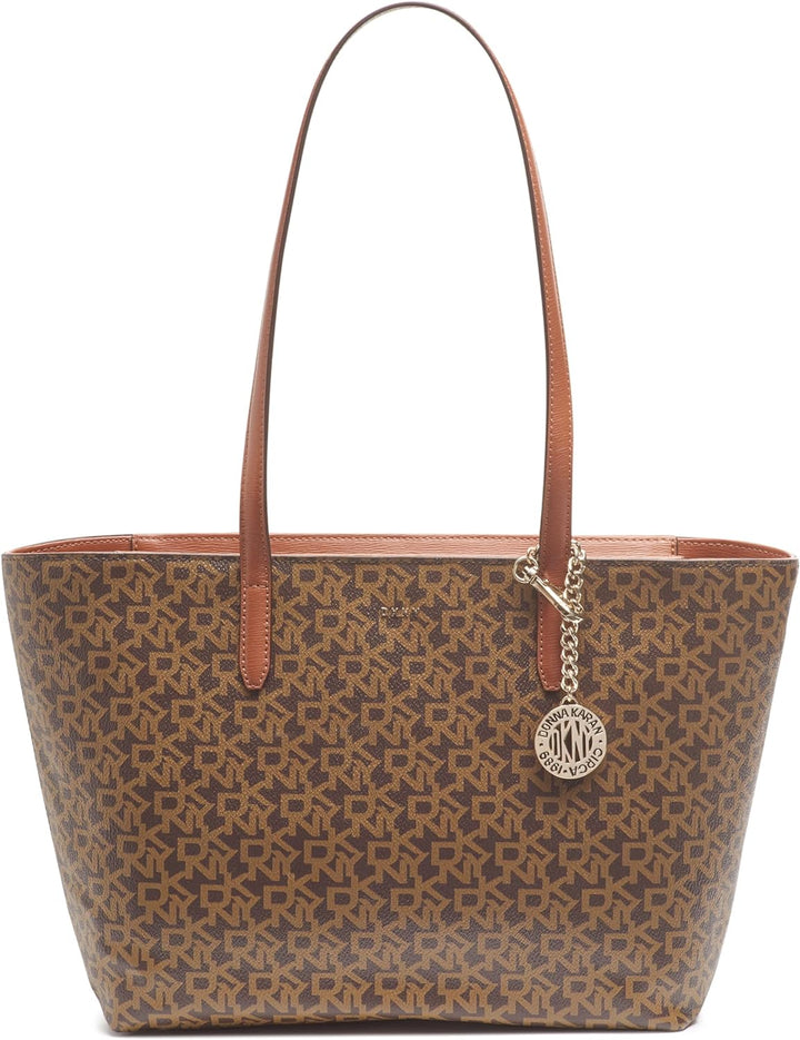 DKNY Damen Bryant Md Zip Tote, Einheitsgrösse Mocha Caramel, Mocha Caramel