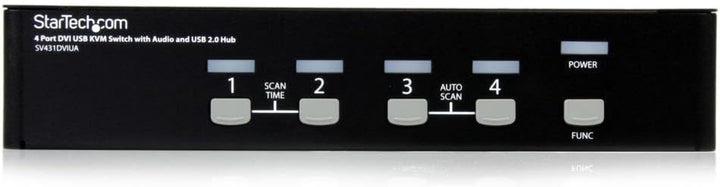 StarTech.com StarView 4-Port DVI USB KVM Switch 25 ft, 25 ft