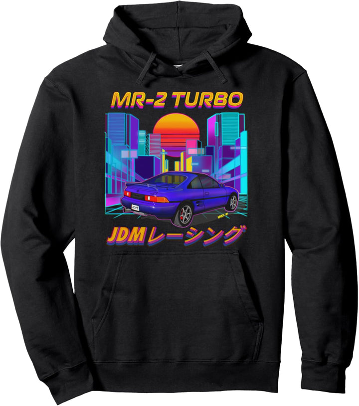 JDM Japanisches Auto Retro Tuner Auto Pullover Hoodie