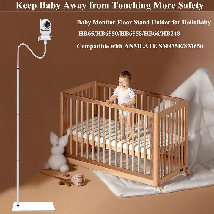 EYSAFT Babyphone Halterung Bodenständer Baby Kamera Halter Kompatibel mit Philips Avent/eufy/GHB/BOI