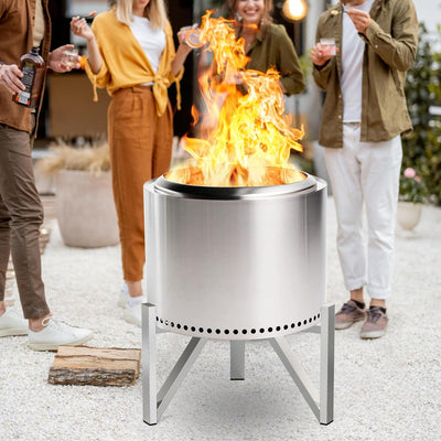 Onlyfire Feuerstellen Ständer für Solo Stove Ranger 38,1 cm und Bonfire 49,5 cm Feuerstelle, Edelsta