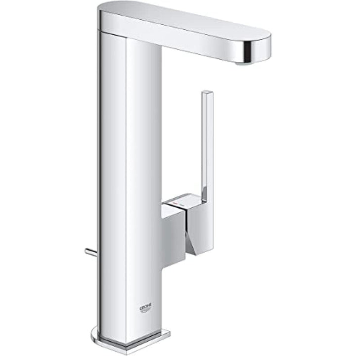 GROHE Plus | Badarmatur- Einhand-Waschtischbatterie | Glatter Körper | chrom | 23958003 L Glatter Kö