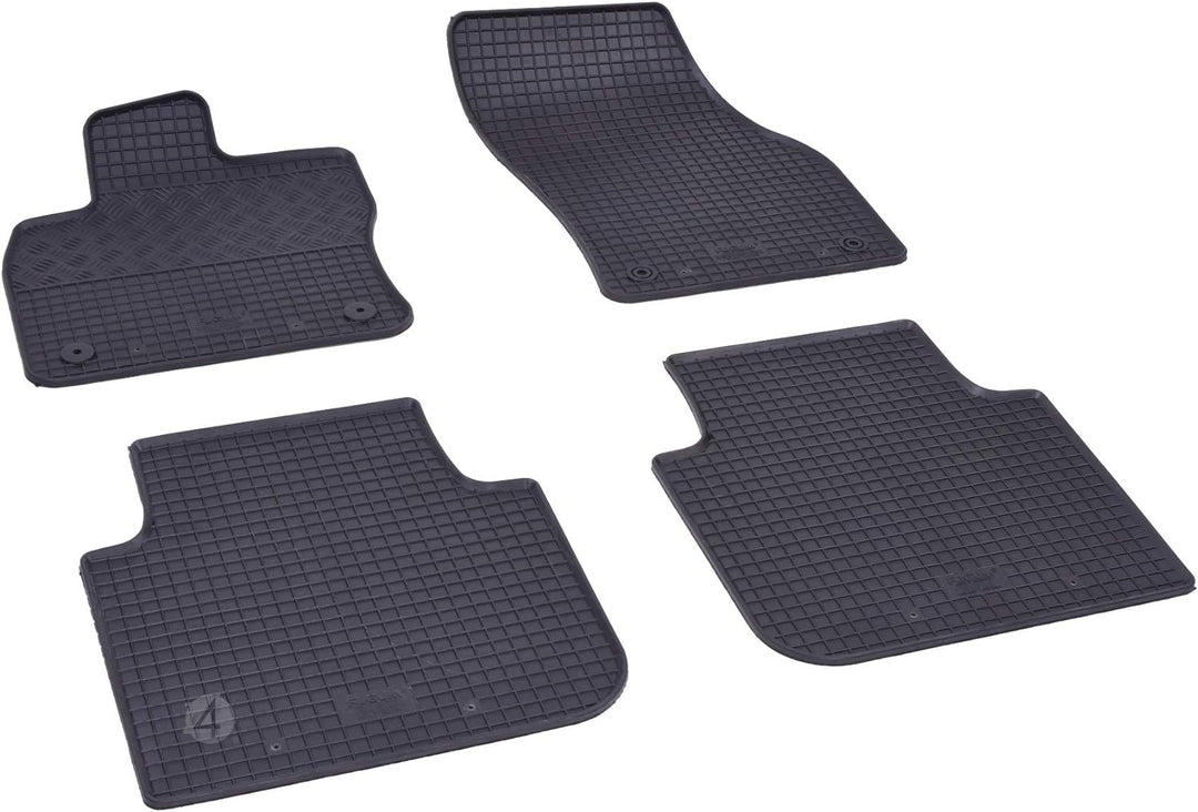 Passgenaue Kofferraumwanne und Gummifussmatten geeignet für Seat Tarraco ab 2018 + Gurtschoner