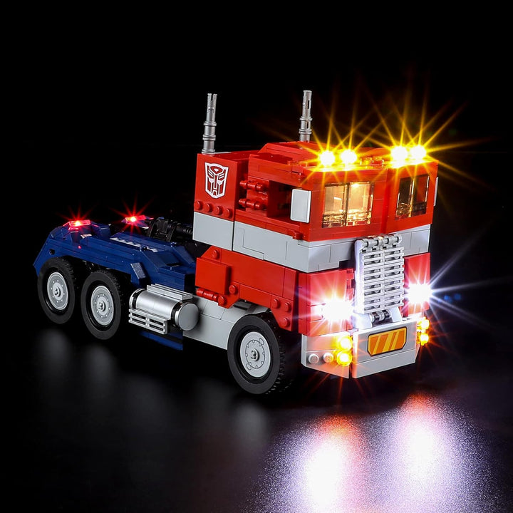 BRIKSMAX 10302 Led Licht für Lego Optimus Prime - Compatible with Lego Creator Expert Bausteinen Mod