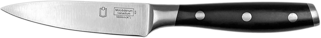 METRO Professional Messer Set 6-teilig., inkl schwarzer, zusammenrollbarer Messertasche, professione