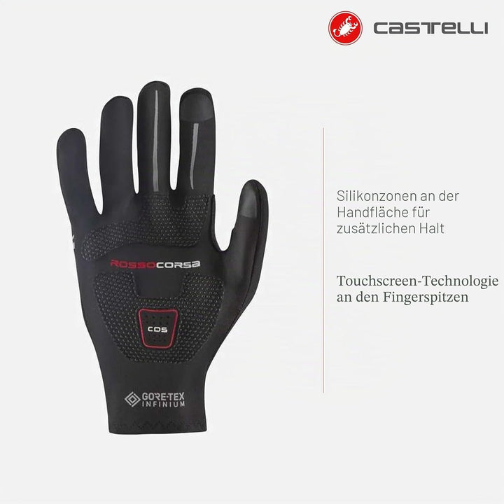CASTELLI Perfetto Light Glove Sports L Schwarz, L Schwarz