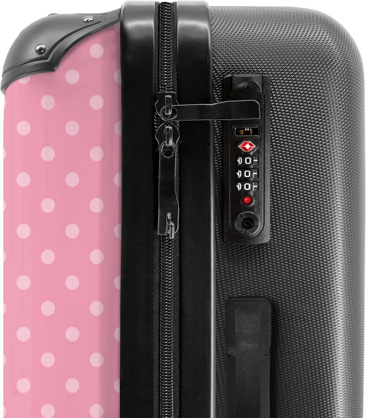 NoBoringSuitcases.com® Handgepäck, Hartschalenkoffer mit TSA Schloss, Trolley, Reisekoffer, Carry on