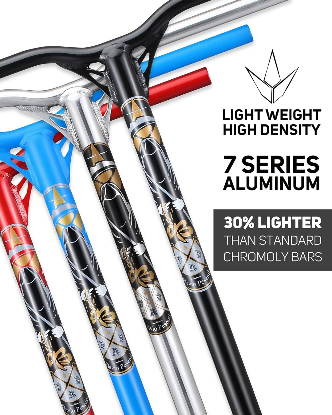 BLUNT Reaper V2 ALU Stunt-Scooter Bar 58x65cm schwarz