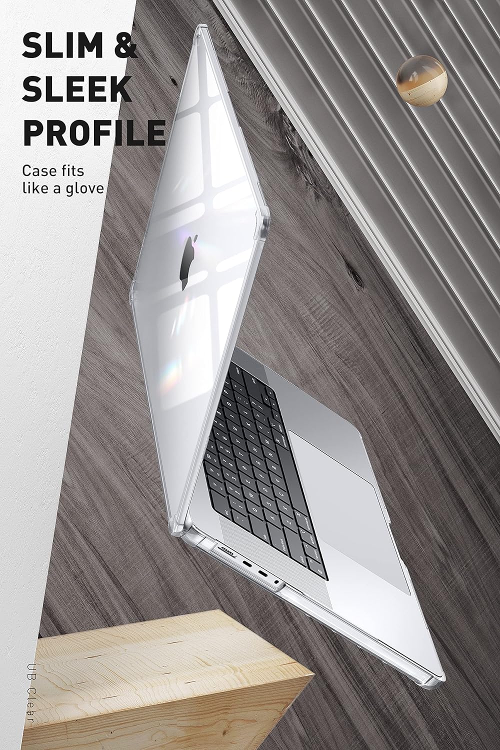 SUPCASE Unicorn Beetle Series Hülle für MacBook Pro 16 Zoll (2021) A2485 M1 Pro / M1 Max, Bumper Cas
