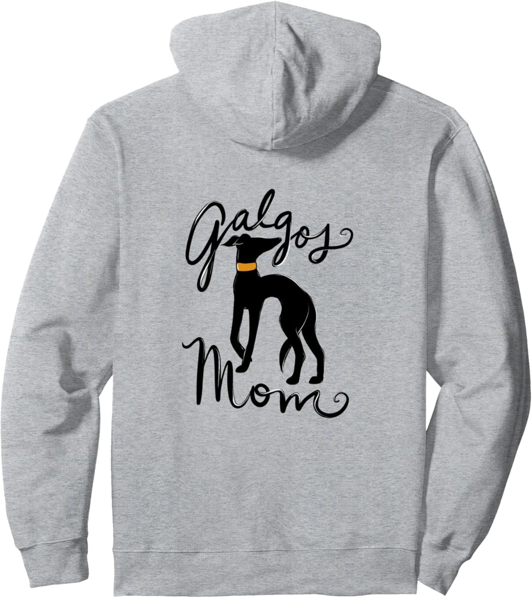 Galgos mom black galgo Pullover Hoodie
