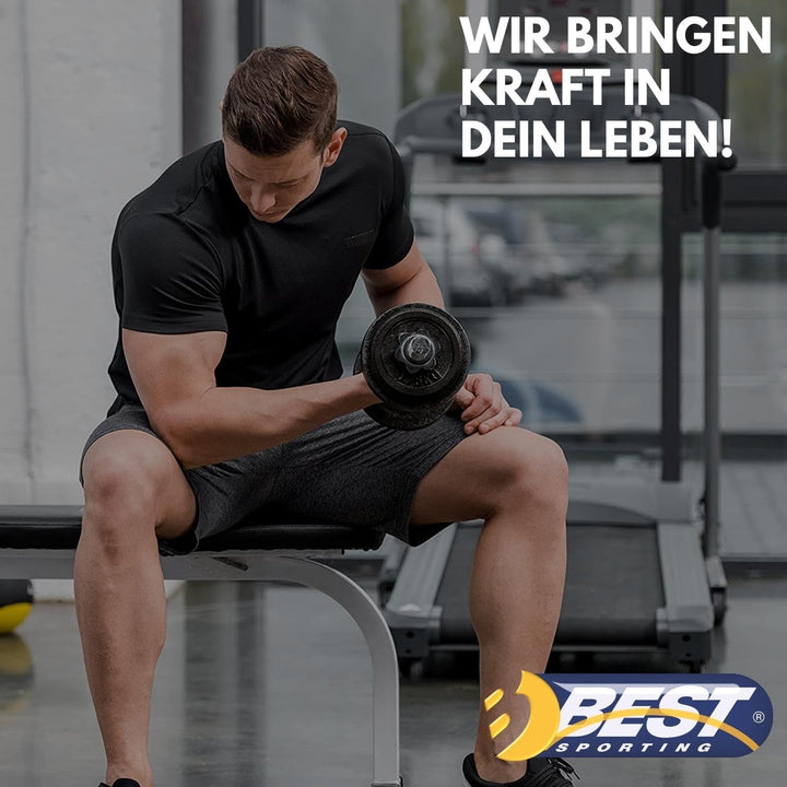 Best Sporting 4 in 1 Multifunktions Tür-Reck I Klimmzugstange mit Softgrip I Belastbar bis 100 kg I