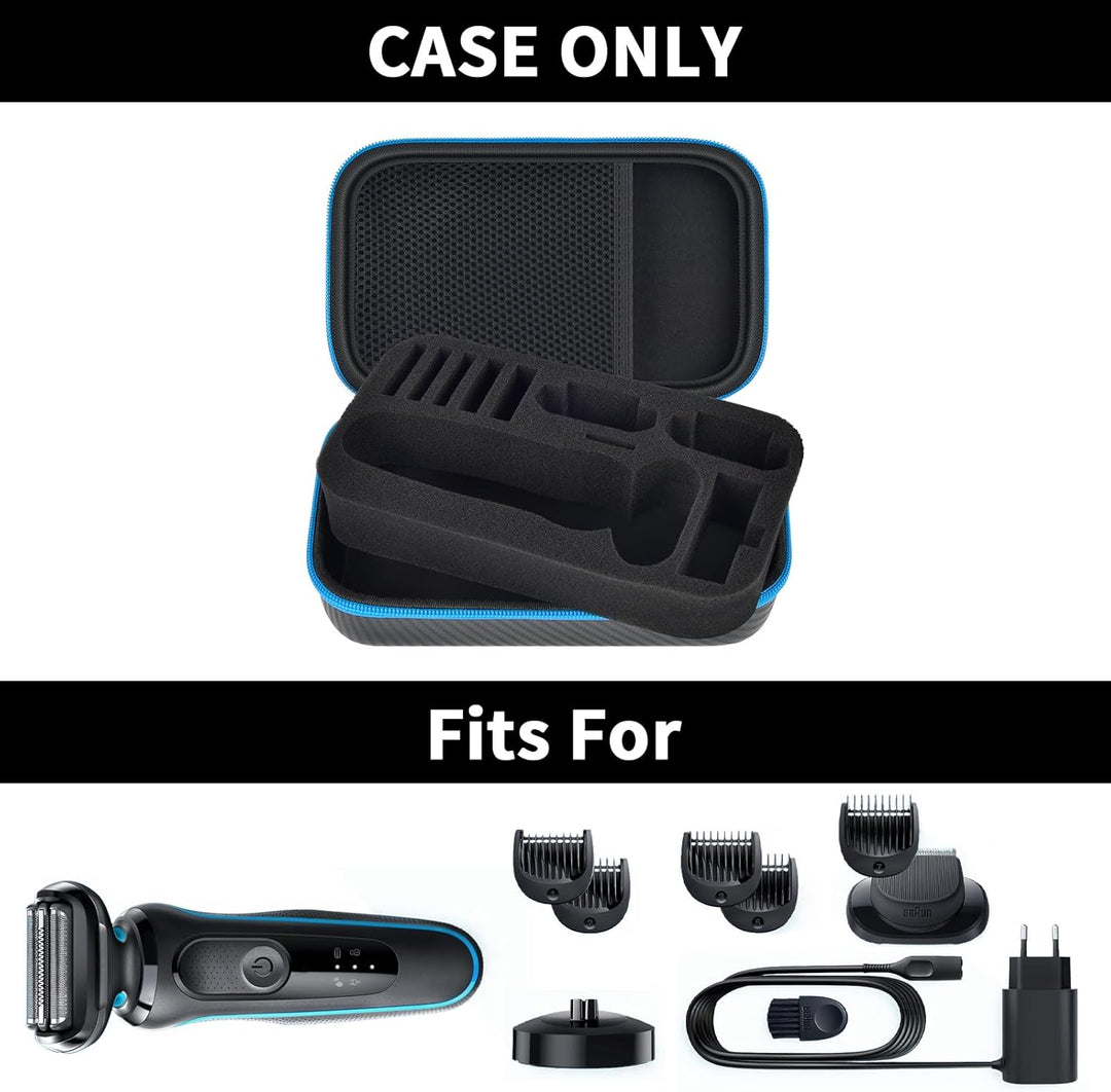 Casmilee Beard Trimmer Tasche für Braun Electric Shaver Series 5 5150cs / 5118s für Männer, Rasierha