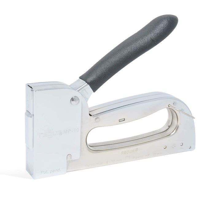 REGUR MP-10 TwinFix Handtacker - präziser Profi-Tacker zur Befestigung von Stoffen, Polsterarbeiten,