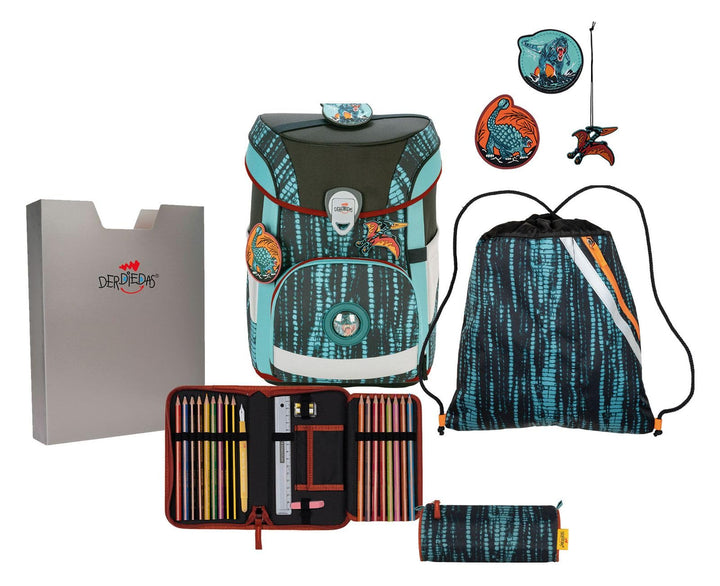 DerDieDas Schulranzen Set 5-TLG. ErgoFlex Easy Big Rex 2023