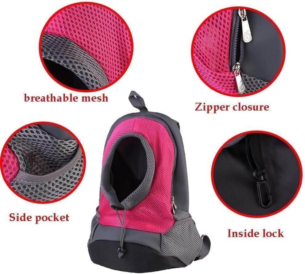 NHSUNRAY Haustier Rucksack Tragbarer Hundeträger Reise Haustiertaschen Verstellbare Haustiertasche R
