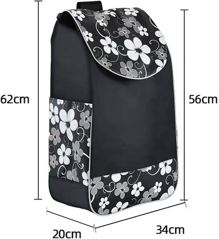Trolley Oxford Tuch Ersatztasche wasserdichte Tasche, Faltbare Ersatztasche for den Warenkorb, tragb