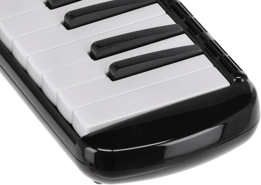 GEWA Melodica, 37 Tasten, Tonumfang f-f´´´, inklusive Anblasschlauch und Etui mit Tragegurt, schwarz