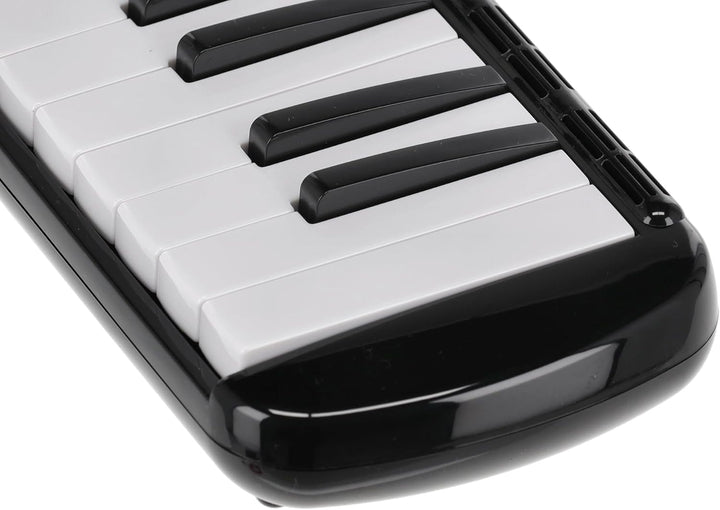 GEWA Melodica, 37 Tasten, Tonumfang f-f´´´, inklusive Anblasschlauch und Etui mit Tragegurt, schwarz