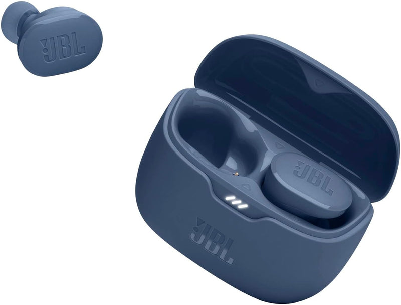 JBL Tune Buds – Wasserresistente, True-Wireless In-Ear-Kopfhörer mit Noise-Cancelling in Blau – Mit