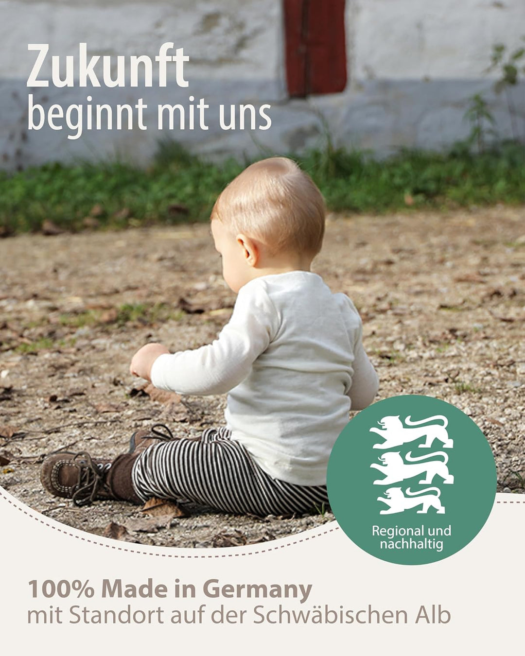Cosilana, Baby Body Langarm, 70% Wolle, 30% Seide Rot Geringelt 86-92, Rot Geringelt 86-92