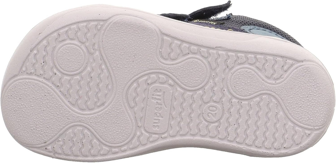 Superfit Jungen SUPERFREE leicht gefütterte Gore-Tex Lauflernschuhe 23 EU Weit Blau Hellblau 8000, 2