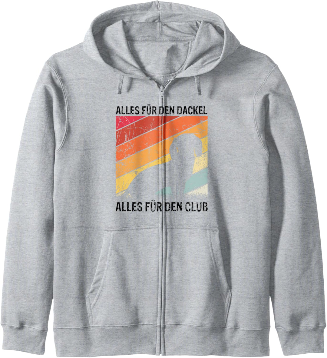Alles Für Den Dackel Alles Für Den Club Geschenk Dackel Kapuzenjacke