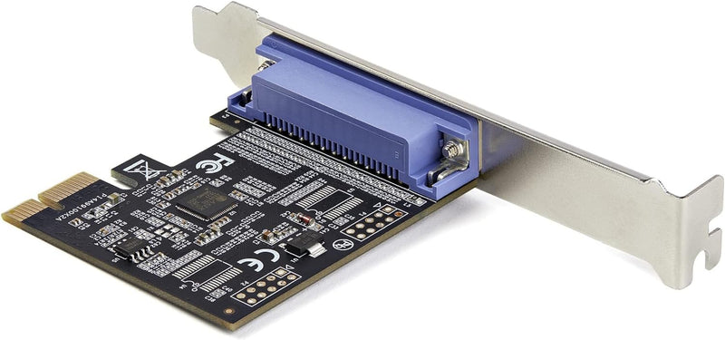 StarTech.com Parallel-PCIE-Karte, PCI Express zu Parallel DB25 LPT Car, 4.7" x 4.3" x 0.8"