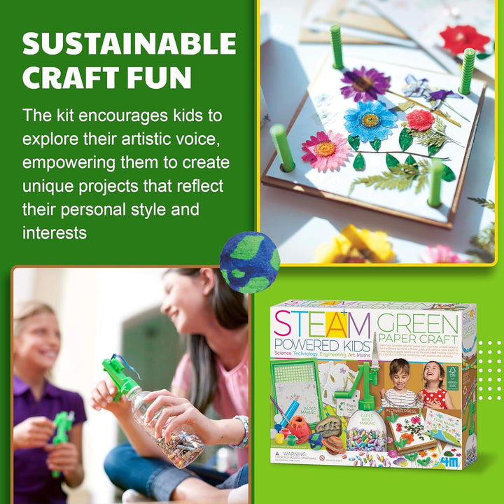 4M Green Paper Craft Traditionell, Traditionell