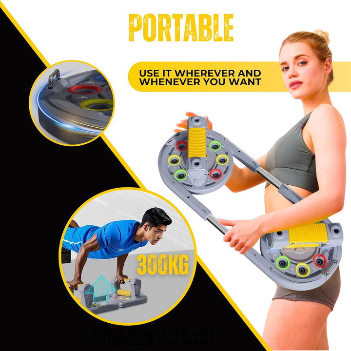 Parallele Liegestützstangen. Rutschfeste Parallelstange, Push Up Bars, Klimmzuggriff für Fitness, Yo