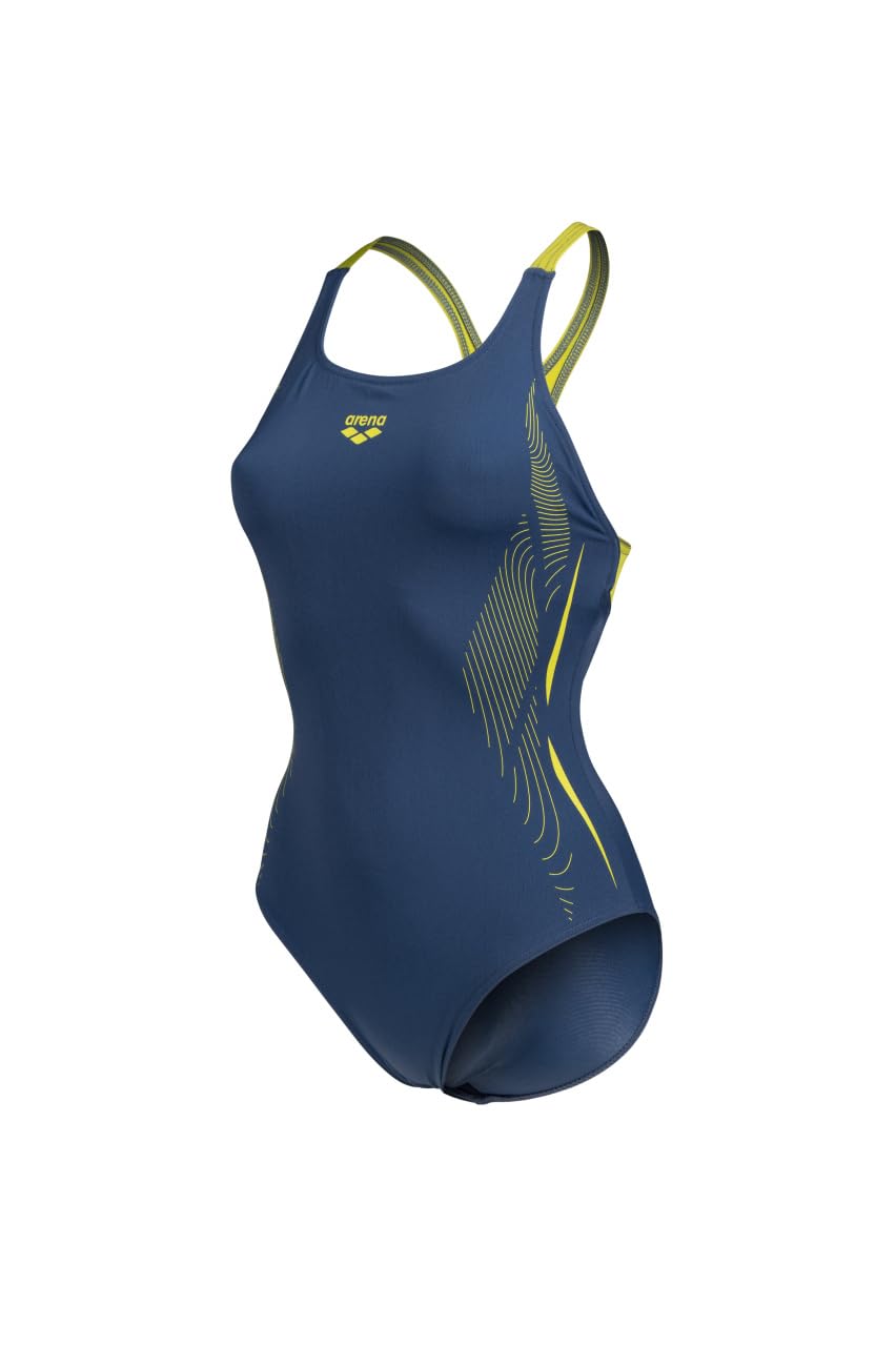 ARENA Damen Women's Swimsuit Swim Pro Back Graphic One Piece Swimsuit (1er Pack)