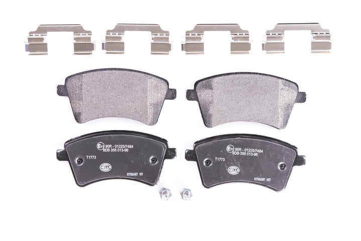 HELLA PAGID 8DB 355 013-961 Bremsbelagsatz - T1773 - Dicke/Stärke: 18.7mm - Bremssystem: TRW - nicht