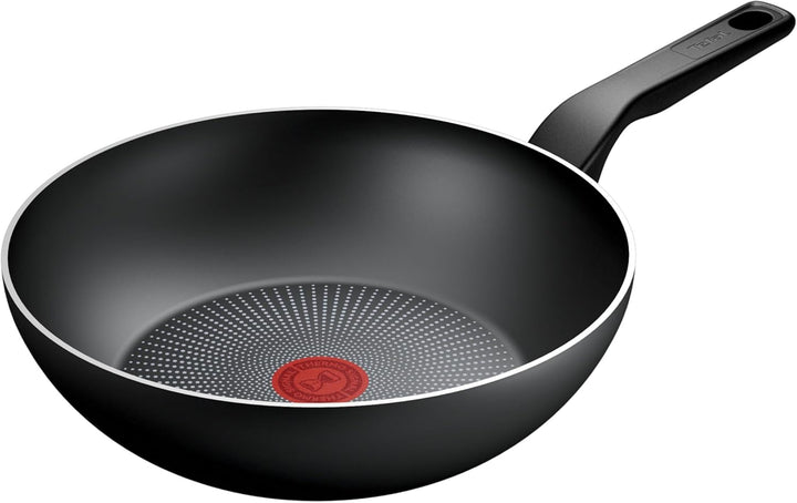Tefal Recycled On Wokpfanne 28 cm, 100% recyceltes Aluminium, Antihaftbeschichtung, Induktion, Spülm